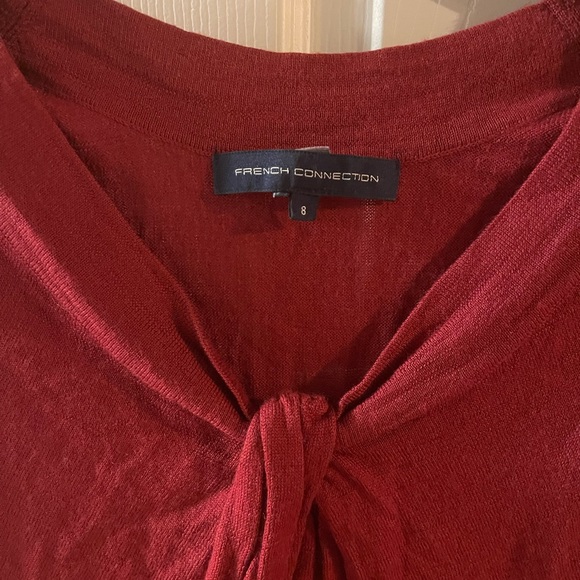 Red short knit style dress from French Connection - Picture 4 of 4